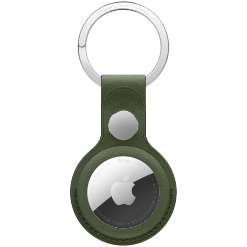 AirTag FineWoven Key Ring - Dark Olive, Model A3363
