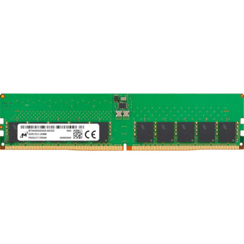 Micron 32ГБ DDR5 ECC UDIMM 2Rx8 5600 CL46 (16Gbit)