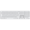 Magic Keyboard with Touch ID and Numeric Keypad for Mac models with Apple silicon - International English - White Keys,Model A3119