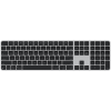 Magic Keyboard with Touch ID and Numeric Keypad for Mac models with Apple silicon - Romanian - Black Keys,Model A3119