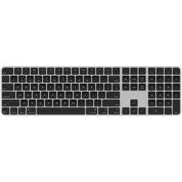 Magic Keyboard with Touch ID and Numeric Keypad for Mac models with Apple silicon - Romanian - Black Keys,Model A3119
