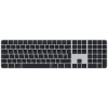 Magic Keyboard with Touch ID and Numeric Keypad for Mac models with Apple silicon - Ukrainian - Black Keys,Model A3119