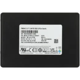 Накопитель SSD Samsung PCIe 4.0 x4 3.84TB MZQL23T8HCLS-00A07 PM9A3 2.5