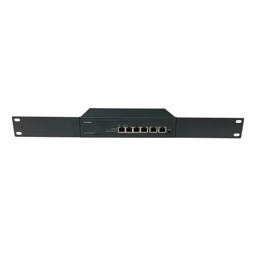 Неуправляемый 4 портовый PoE коммутатор PUS-TT04L-60RM Plus с изоляцией портов и возможностью установки в стойку — фото 2