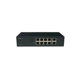 Неуправляемый 8 портовый PoE коммутатор PUS-TT08-120RM с возможностью установки в стойку