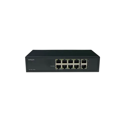 Неуправляемый 8 портовый PoE коммутатор PUS-TT08-120RM с возможностью установки в стойку