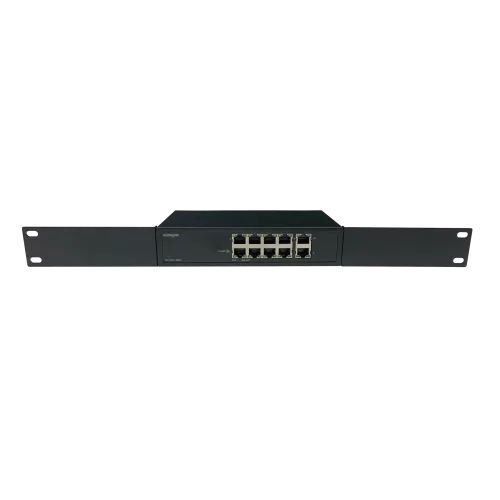 Неуправляемый 8 портовый PoE коммутатор PUS-TT08-120RM с возможностью установки в стойку — фото 2