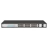Управляемый гигабитный 24 портовый Web Smart PoE коммутатор POWERTONE PWS-TS24G-370R