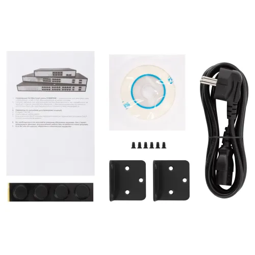 Управляемый гигабитный 24 портовый Web Smart PoE коммутатор POWERTONE PWS-TS24G-370R — фото 5