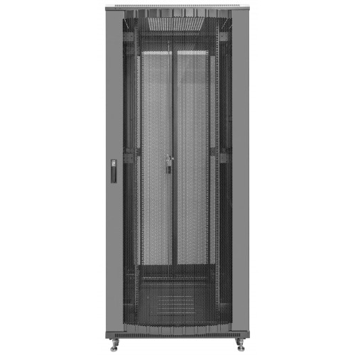 Шкаф напольный Pixietech 47U 800*1000*2222 мм, перфорированная дверь (двойная)