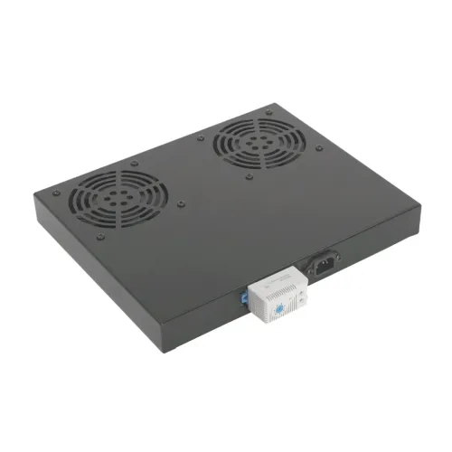 Вентиляторная панель с термостатом Pixietech, 2 x 12 см, Питание 220V — фото 2