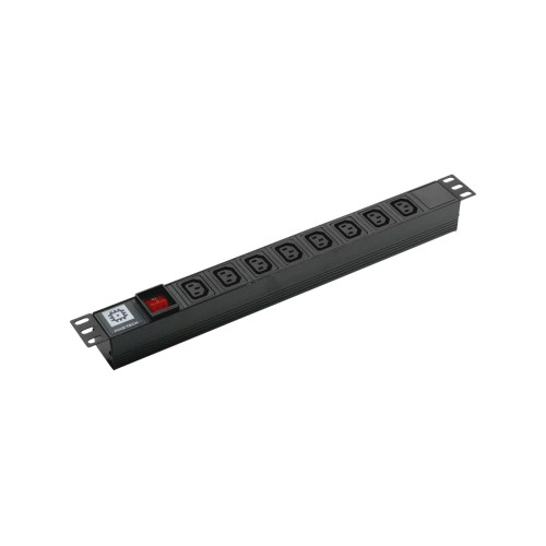 Блок розеток с функцией мониторинга Pixietech 16A, 36 розеток C13, 9 розеток C19, 3 фазы, шнур питания 2м с вилкой IEC603909 16A 3P+N+PE