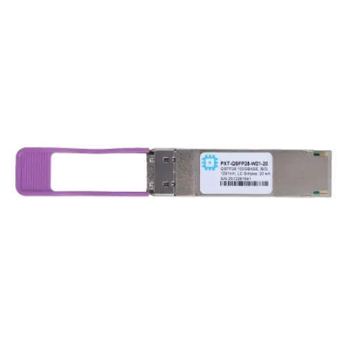 Модуль QSFP28 100GBASE, BiDi, 1291нм, LC Simpex, дальность до 20 км