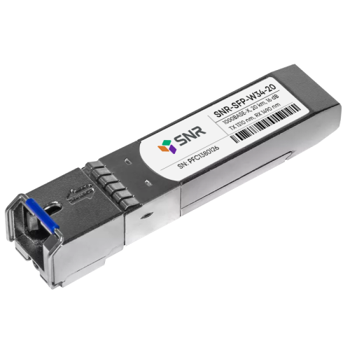 Модуль SFP WDM, дальность до 20км (12dB), 1310/1490nm (PXT-SFP-W34-20)