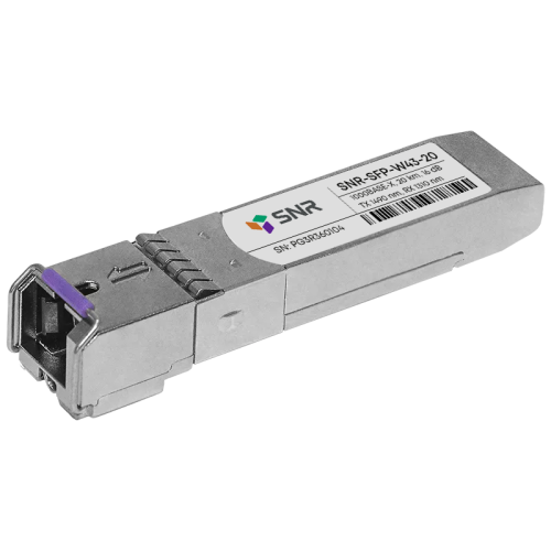 Модуль SFP WDM, дальность до 20км (12dB), 1490/1310nm (PXT-SFP-W43-20)