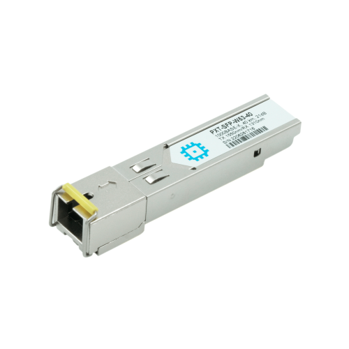 Модуль SFP WDM, дальность до 40км (21dB), 1550нм (PXT-SFP-W53-40)
