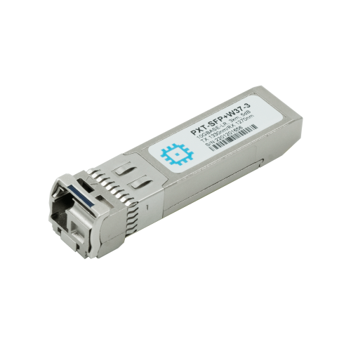 Модуль SFP+ WDM, дальность до 3км (5dB), 1330нм (PXT-SFP+W37-3)
