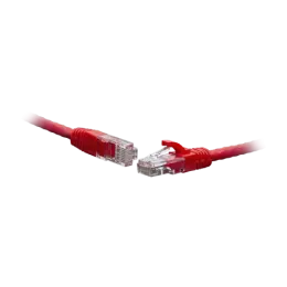 Коммутационный шнур UTP cat.5e 1,0 м красный