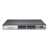 Управляемый PoE коммутатор уровня 2 BDCOM S2528-P, 24x 10/100/1000Base-T PoE 802.3af/at до 370W, 4x combo 1G SFP/RJ45, 220VAC