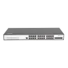 Управляемый PoE коммутатор уровня 3 BDCOM S2900-24P4X, 24x 10/100/1000Base-T PoE 802.3af/at до 370W, 4x 1/10GE SFP+, 220VAC + 36-72VDC