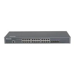 Управляемый коммутатор уровня 3 BDCOM S2900-24T4X, 24x 10/100/1000Base-T, 4x 1/10GE SFP+, 220VAC