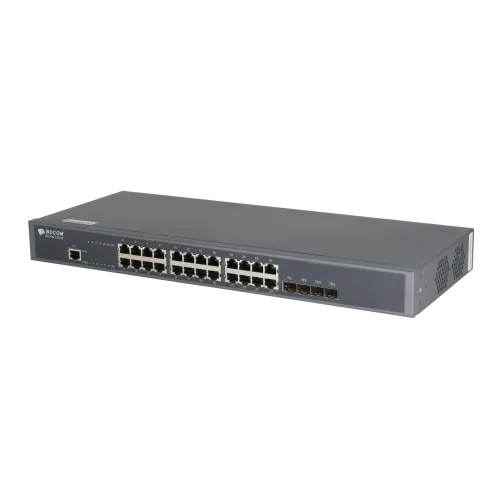 Управляемый коммутатор уровня 3 BDCOM S2900-24T4X, 24x 10/100/1000Base-T, 4x 1/10GE SFP+, 220VAC — фото 4