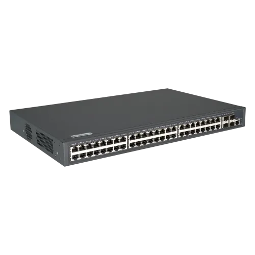 Управляемый коммутатор уровня 3 BDCOM S2900-48T4X, 48x 10/100/1000Base-T, 4x 1/10GE SFP+, 220VAC — фото 4