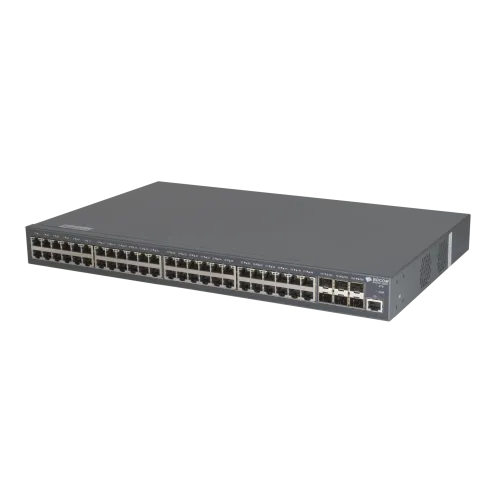 Управляемый коммутатор уровня 3 BDCOM S2900-48T6X, 48x 10/100/1000Base-T, 6x 1/10GE SFP+, 220VAC — фото 4