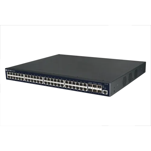 Управляемый PoE коммутатор уровня 3 BDCOM S3900-48P6X, 48x 10/100/1000BaseT PoE 802.3af/at до 740W, 6x 1/10GE SFP+, Hot Swap БП 1+1 — фото 4