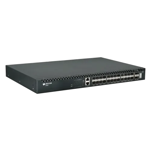 Управляемый коммутатор уровня 3 BDCOM S5800-24X2C, 24x 1/10GE SFP+, 2x 40/100GE QSFP28, Hot Swap БП 1+1, в комплекте 2x PSU AC ~220V AC — фото 3
