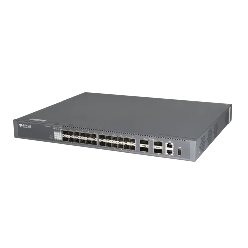 Управляемый коммутатор уровня 3 BDCOM S5828, 24x 1/10GE SFP+, 4x 40/100GE QSFP28+, Hot Swap БП 1+1, в комплекте 2x PSU AC ~220VAC — фото 4