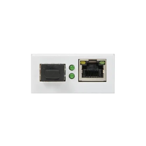 Медиаконвертер 10/100/1000-Base-T / 100/1000Base-FX с SFP-портом — фото 2