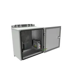 Настенный термошкаф 400x400x250 мм, IP65 (нагрев, контроль климата)