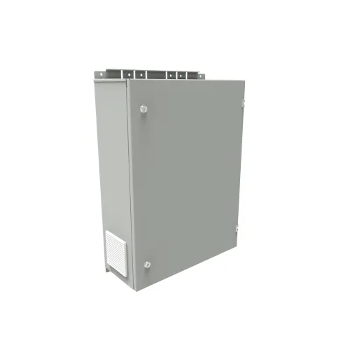 Настенный термошкаф 600x800x250 мм, IP54, две монтажные панели