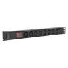 Блок розеток серии SNR-PDU базовый на 8xC13, без шнура питания с вилкой C14, 10A