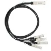 Модуль 40G QSFP-40G->4xSFP+ DAC, дальность до 1м