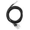Модуль 40G QSFP-40G->4xSFP+ DAC, дальность до 5м