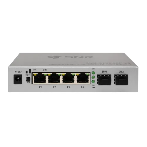 Неуправляемый POE коммутатор SNR-S1904GP-2S