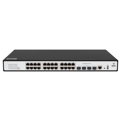 Управляемый PoE коммутатор уровня 2 SNR-S2989G-24TX-POE