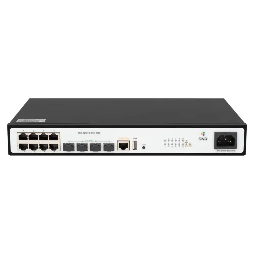 Управляемый PoE коммутатор уровня 2 SNR-S2989G-8TX-POE
