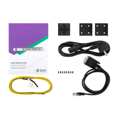 Управляемый коммутатор уровня 2+ SNR-S5210G-24FX-RPS — фото 5