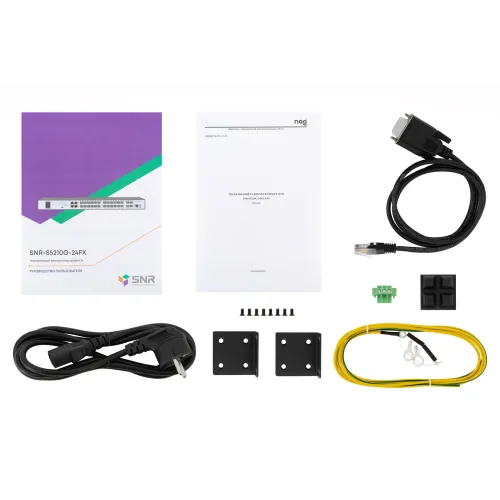 Управляемый коммутатор уровня 2+ SNR-S5210G-24FX-UPS — фото 5