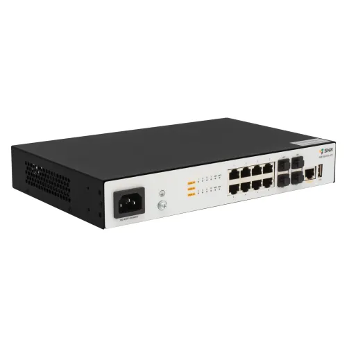 Управляемый коммутатор уровня 2+ SNR-S5210G-8TX-RPS — фото 2