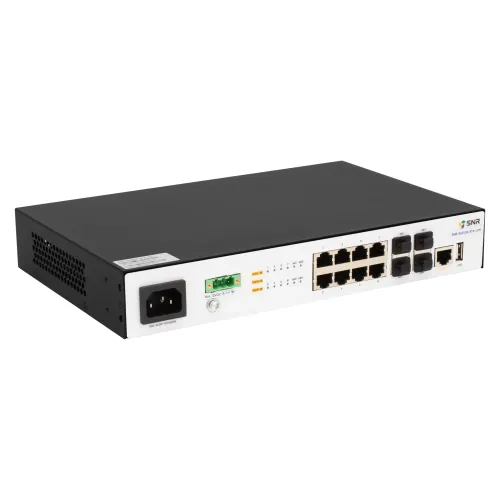 Управляемый коммутатор уровня 2+ SNR-S5210G-8TX-UPS — фото 2