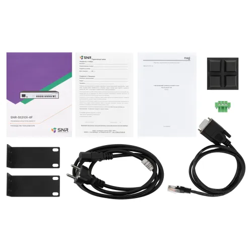Управляемый коммутатор уровня 2+ SNR-S5210X-8F-UPS — фото 5