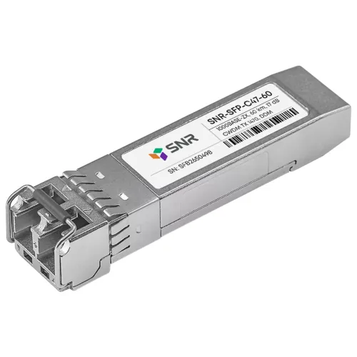 Модуль SFP CWDM оптический, дальность до 60км (17dB), 1470нм