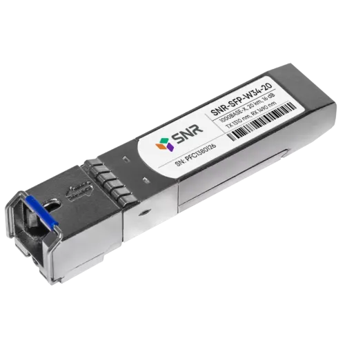 Модуль SFP WDM, дальность до 20км (12dB), 1310/1490nm
