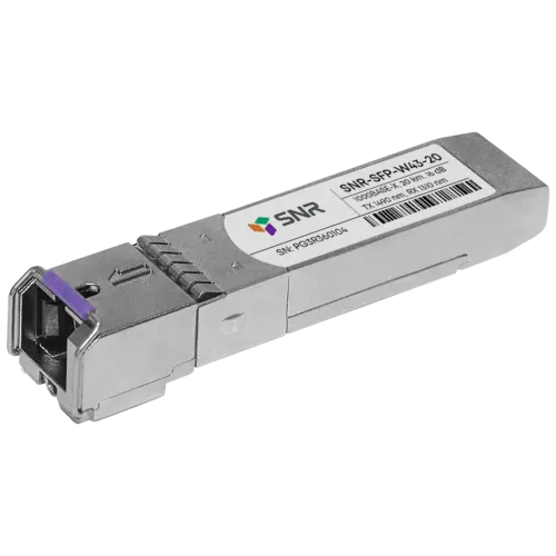 Модуль SFP WDM, дальность до 20км (12dB), 1490/1310nm