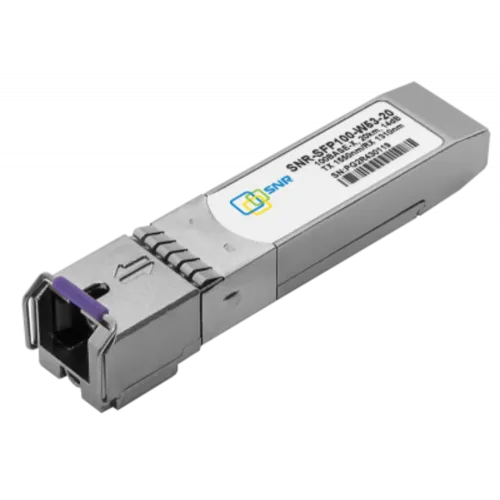 Модуль SFP WDM, дальность до 20км (12dB), 1550нм, 100Mb — фото 2