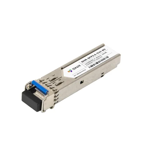 Модуль SFP 2.5G CWDM оптический, дальность до 80км (28dB), 1410нм